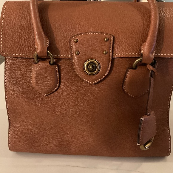 Large Brown Classic LRL Tote Bag - Picture 2 of 13